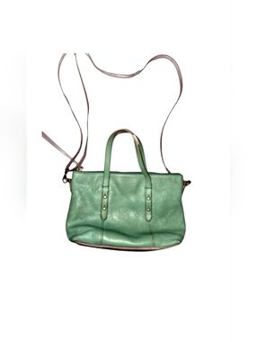 Fossil Jenna Satchel 2 Tone Tote/Shoulder Bag